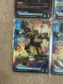 Gundam TCG Steel Requiem Lot of 6 Cards ALL LR ALL NM - Image 4
