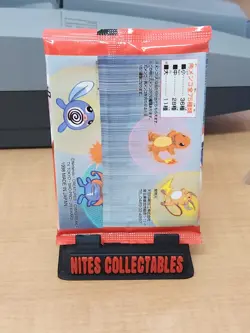 Pokemon - 1998 Pocket Monsters Japanese Hyper Menko Rectangle Card Sealed Pack - Image 3