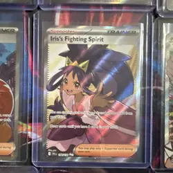 Pokemon Trainer Supporter Full Art Holo Card Lot 12 Cards Iris, Ryme, Ortega - Image 2