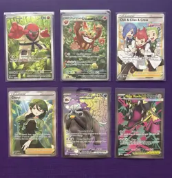 Pokemon TCG Lot of 6 Illustration Rare and Full Art Cards English NM - Image 1