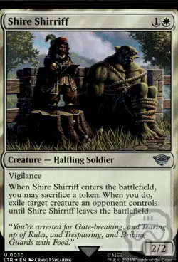 Shire Shirriff 30 The Lord of the Rings Magic: The Gathering Foil NM/M - Image 2