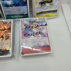 One Piece Card Lot 171 Cards 24x Shiny + Leader Mixed JP/EN NM Bulk Bundle Lot - Image 3