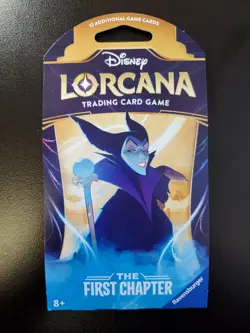 2023 Disney LORCANA- The First Chapter (Maleficent Sleeved Booster Pack 12-Cards - Image 1