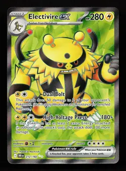 Electivire ex 212/182 Ultra Rare Destined Rivals Pokemon Card - Image 1