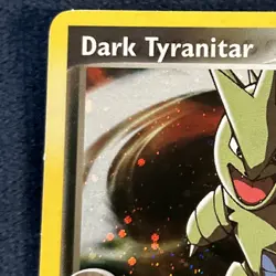 2004 Pokemon Card Dark Tyranitar 20/109 Holo Rare Team Rocket Returns Vintage - Image 2