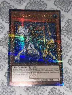 Yugioh Card TCG Atlantean Dragoons RA03-EN006 Quarter Century Secret Rare 1st Ed - Image 1