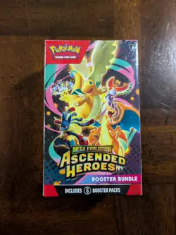 Pokemon TCG: Mega Evolutions Ascended Heroes Booster Bundle New Sealed - Image 1