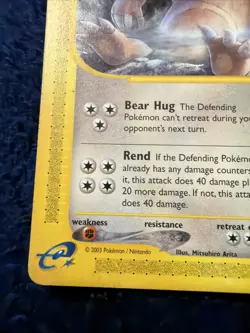 Pokemon TCG Ursaring 110/144 Skyridge HOT TUB URSARING - Image 5