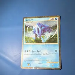 Pokemon Suicune HGSS21 HGSS Promo Holo Basic 80 HP Aurora 2010 - Image 1
