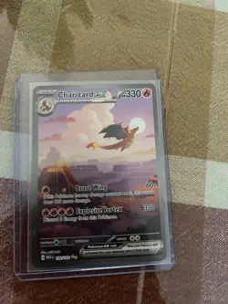 Pokemon TCG Charizard ex 199/165 Sv: Scarlet & Violet 151 Holo SIR - Image 4