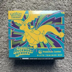 Pokemon TCG Ascended Heroes Pokemon Center ETB New Authentic Sealed - Image 1