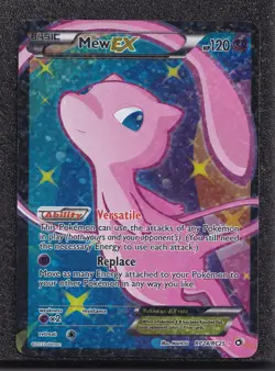 Pokemon TCG Mew EX RC24/RC25 B&W Radiant Collection Excellent Condition - Image 1