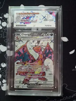 ACE 10 Pokemon Charizard EX 056 Black Star Promo - Image 1