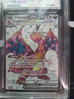 ACE 10 Pokemon Charizard EX 056 Black Star Promo - Image 2