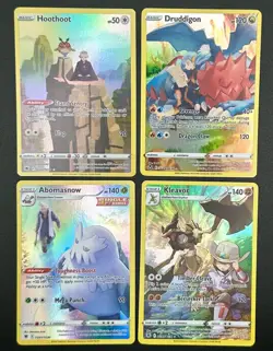 Pokemon TCG Trainer Gallery Lot SWSH Hoothoot Druddigon English Near Mint - Image 1