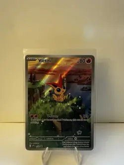 Pokemon Victini SVP Scarlet & Violet Promo 208 (Holo) English NM - Image 1