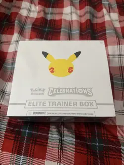 Pokemon TCG Celebrations Elite Trainer Box 25th Anniversary ETB Factory Sealed - Image 1