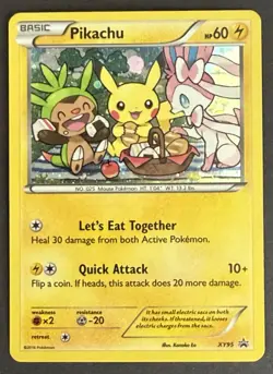 Pokemon Pikachu Promo XY95 - Black Star Promo Holo - [VLP - NM] - Image 1