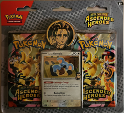 Pokemon Ascended Heroes 2 Pack Blister 5 Total (3 Larry Komala, 2 Erika Tangela) - Image 2