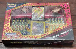 Pokemon Crown Zenith Shiny Zamazenta Premium Figure Collection NEW OVP English - Image 1