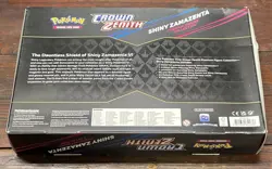 Pokemon Crown Zenith Shiny Zamazenta Premium Figure Collection NEW OVP English - Image 2