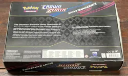 Pokemon Crown Zenith Shiny Zamazenta Premium Figure Collection NEW OVP English - Image 3