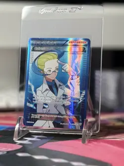 Pokemon TCG Colress 135/135 Plasma Storm Ultra Rare Full Art Holo Trainer - Image 2