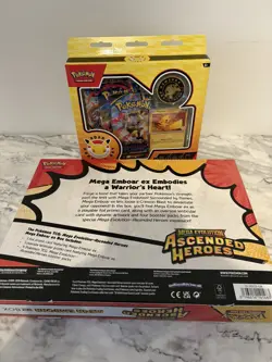 Pokemon tcg Ascended Heroes - Mega Emboar ex Box & Pokemon day 2026 collection - Image 2