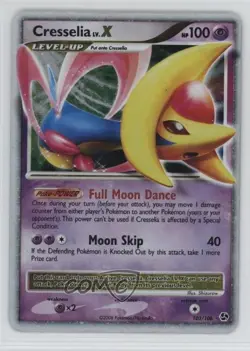 Cresselia (LVX) Pokemon Diamond & Pearl Great Encounters #103 2008 - Image 1