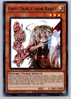 GHOST OGRE & SNOW RABBIT RA05-EN131 ULTRA RARE RARITY COLLECTION 5 YU-GI-OH NM/M - Image 1