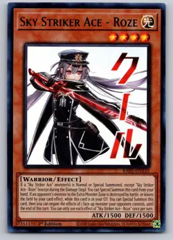 SKY STRIKER ACE - ROZE RA05-EN133 ULTRA RARE RARITY COLLECTION 5 YU-GI-OH NM/M - Image 1