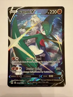 Pokemon TCG Lost Origin Trainer Gallery Gallade V TG19/TG30 Ultra Rare Card SWSH - Image 1