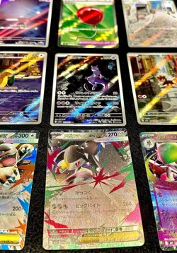 Pokemon TCG Japanese Mega Brave/Inferno, SV: 151/Black Flame AR SR RR 9 Card Lot - Image 3