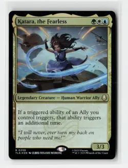 Katara, The Fearless Avatar FOIL Magic The Gathering MTG Card - Image 1