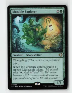 Mutable Explorer Lorwyn Eclipsed FOIL Magic The Gathering MTG Card - Image 1