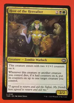 MAGIC: HOST OF THE HEREAFTER, TDM TARKIR DRAGONSTORM, 0193, UNCOMMON, REGULAR - Image 1