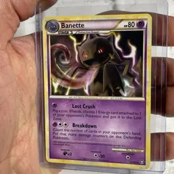 Pokemon TCG Banette Triumphant 14/102 Regular Rare LP+ Non Holo Pokemon Nintendo - Image 2