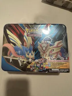 Pokemon TCG 2020 Spring Collector's Chest Tin Lunch Box Sword Shield Sealed - Image 1