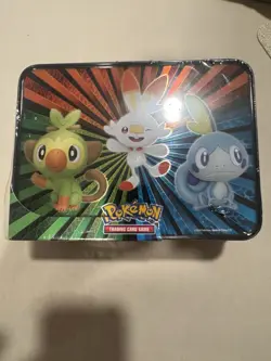 Pokemon TCG 2020 Spring Collector's Chest Tin Lunch Box Sword Shield Sealed - Image 4