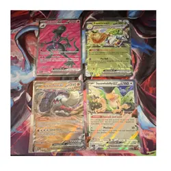 Pokemon EX Lot - Salazzle, Espathra, Great Tusk, Squawkabilly - NM & SHIPS FAST - Image 1