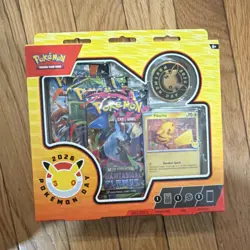 Pokemon Day 2026 TCG Sealed Box Promo Pikachu Booster Packs English - Image 1