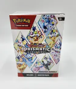 Pokemon TCG Prismatic Evolutions Booster Bundle and Ultra-Pro 9 Pocket Portfolio - Image 2
