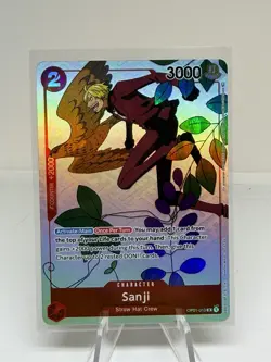 One Piece Sanji OP01-013 R Foil - Gift Collection 2023 Promo ENGLISH - Image 1