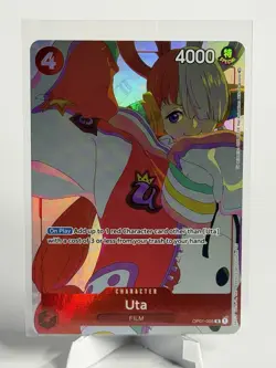 One Piece Uta (OP01-005) Romance Dawn Special Full Art Foil 4000 Power 4 Cost - Image 1