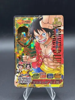 Monkey D. Luffy IC2-CP1 Holo Prism OnePy Berry Match Japanese One Piece LP - Image 1