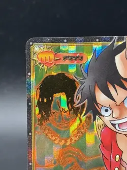 Monkey D. Luffy IC2-CP1 Holo Prism OnePy Berry Match Japanese One Piece LP - Image 2