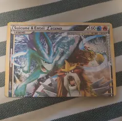 Pokemon Suicune & Entei LEGEND Card Lot Both Halves Nintendo English 2010 TCG - Image 3