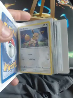 Pokemon Cards Eevee Evolution X20 Cards Plus Mini Lucario Binder - Image 2