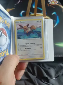 Pokemon Cards Eevee Evolution X20 Cards Plus Mini Lucario Binder - Image 3