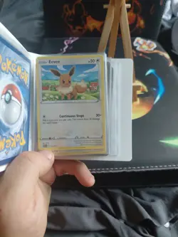 Pokemon Cards Eevee Evolution X20 Cards Plus Mini Lucario Binder - Image 5